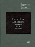 Cover: Privacy Law and Society - West Academic Press