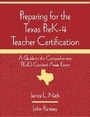 Cover: Preparing for the Texas PreK-4 Teacher Certification - Pearson