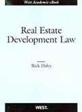 Cover: s Real Estate Development Law - West Academic Press