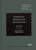 Cover: Contracts - West Academic Press