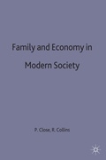 Cover: Family and Economy in Modern Society - Palgrave Macmillan