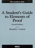 Cover: A Student's Guide to Elements of Proof - West Academic Press