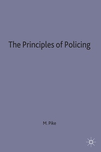 Enlarge image Cover: The Principles of Policing - Palgrave Macmillan