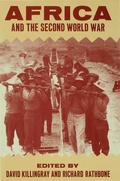 Cover: Africa and the Second World War - Palgrave Macmillan