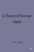 Cover: A Theory of Human Need - Red Globe Press