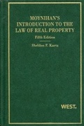 Cover: Introduction to the Law of Real Property - West Academic Press