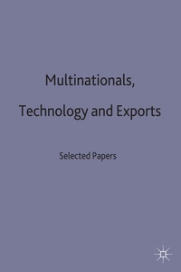 Enlarge image Cover: Multinationals, Technology and Exports - Palgrave Macmillan