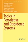 Cover: Topics in Percolative and Disordered Systems - Springer
