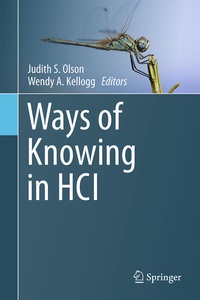 Enlarge image Cover: Ways of Knowing in HCI - Springer