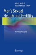 Cover: Men's Sexual Health and Fertility - Springer