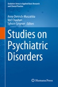 Cover: Studies on Psychiatric Disorders - Springer New York