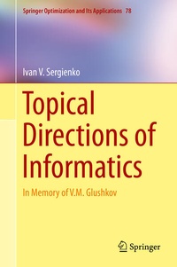Enlarge image Cover: Topical Directions of Informatics - Springer