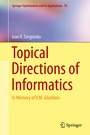 Cover: Topical Directions of Informatics - Springer
