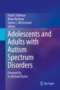 Cover: Adolescents and Adults with Autism Spectrum Disorders - Springer