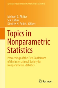 Enlarge image Cover: Topics in Nonparametric Statistics - Springer New York