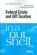 Cover: Federal Estate and Gift Taxation in a Nutshell - West Academic Press