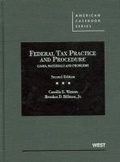 Cover: Federal Tax Practice and Procedure, 2d - West Academic Press