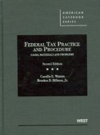 Enlarge image Cover: Federal Tax Practice and Procedure, 2d - West Academic Press