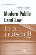 Bild: Modern Public Land Law in a Nutshell - West Academic Press