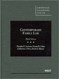 Cover: Contemporary Family Law - West Academic Press