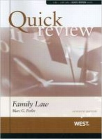 Abbildung von: Sum and Substance Quick Review of Family Law - West Academic Press