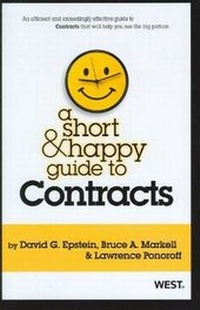 Enlarge image Cover: A Short and Happy Guide to Contracts - West Academic Press