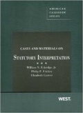 Cover: Cases and Materials on Statutory Interpretation - West Academic Press