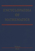 Cover: Encyclopaedia of Mathematics - Kluwer Academic Publishers