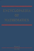 Cover: Encyclopaedia of Mathematics - Springer