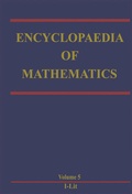 Cover: Encyclopaedia of Mathematics - Springer