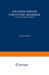Abbildung von: Japanese Phrase Structure Grammar - Kluwer Academic Publishers