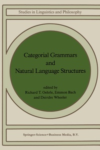 Abbildung von: Categorial Grammars and Natural Language Structures - Kluwer Academic Publishers