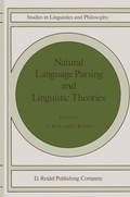 Cover: Natural Language Parsing and Linguistic Theories - Kluwer Academic Publishers
