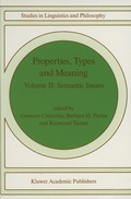 Cover: Properties, Types and Meaning - Kluwer Academic Publishers