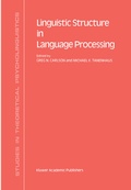 Cover: Linguistic Structure in Language Processing - Kluwer Academic Publishers