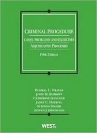 Enlarge image Cover: Criminal Procedure, Cases, Problems and Exercises - West Academic Press