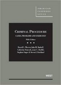 Enlarge image Cover: Criminal Procedure - West Academic Press