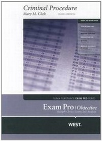 Enlarge image Cover: Cheh's Exam Pro on Criminal Procedure - West Academic Press