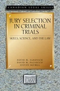 Cover: Jury Selection in Criminal Trials - Irwin Law Inc