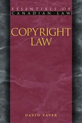 Cover: Copyright Law - Irwin Law Inc