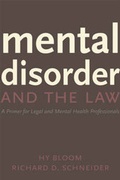 Cover: Mental Disorder and the Law - Irwin Law Inc