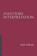 Cover: Statutory Interpretation - Irwin Law Inc