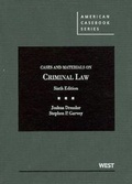 Cover: Cases and Materials on Criminal Law - West Academic Press