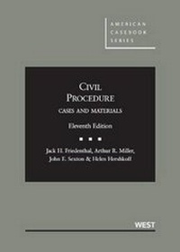 Enlarge image Cover: Civil Procedure - West Academic Press