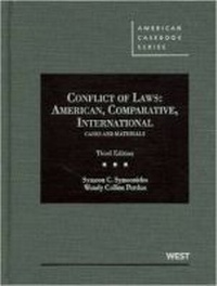 Enlarge image Cover: Conflict of Laws - West Academic Press