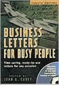 Enlarge image Cover: Business Letters for Busy People - Career Press
