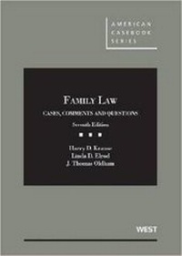 Abbildung von: Family Law - West Academic Press