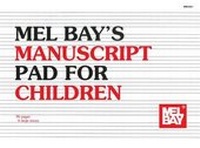 Enlarge image Cover: Manuscript Pad For Children - Mel Bay Publications,U.S.