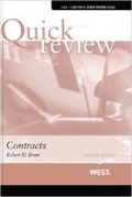 Cover: Sum and Substance Quick Review on Contracts - West Academic Press