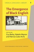 Cover: The Emergence of Black English - Benjamins (John) North America Inc.,US
